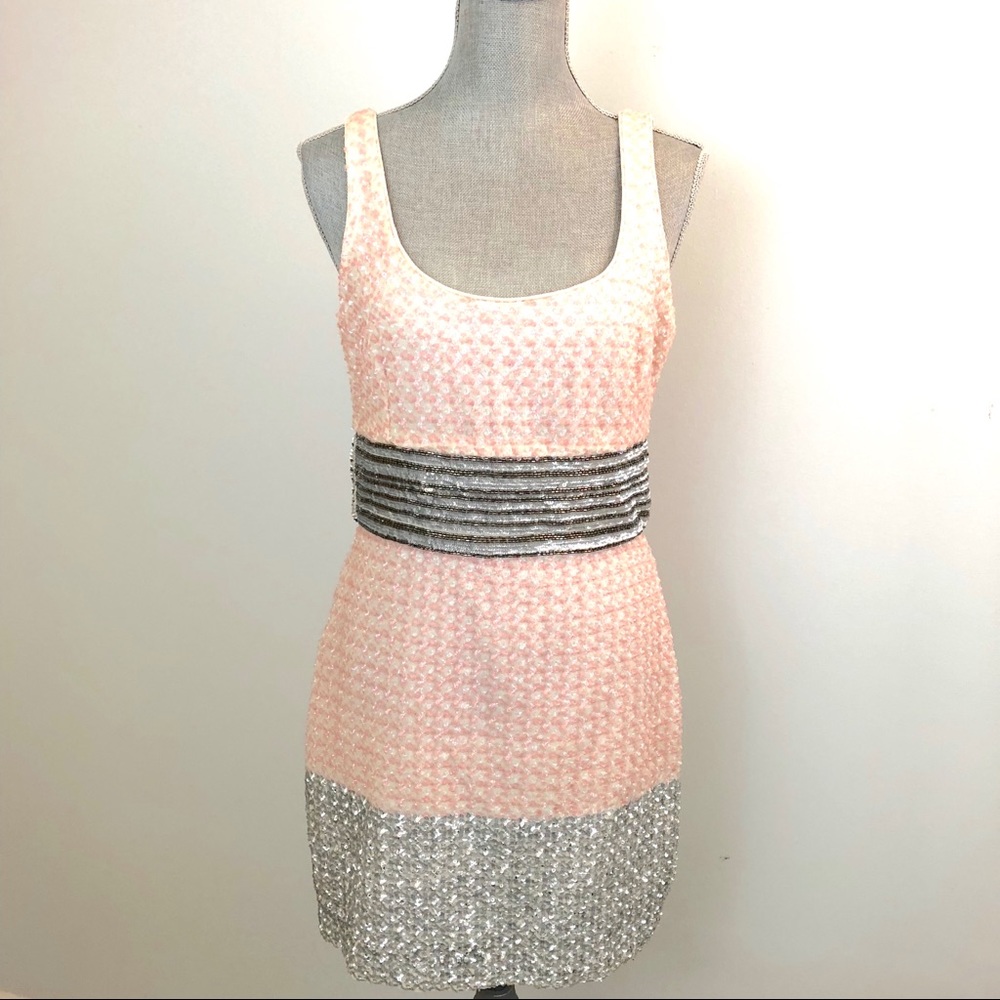 Badgley Mischka beaded dress